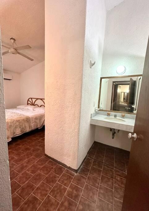 Апартаменты Departamento En Club Santiago Мансанильо Экстерьер фото